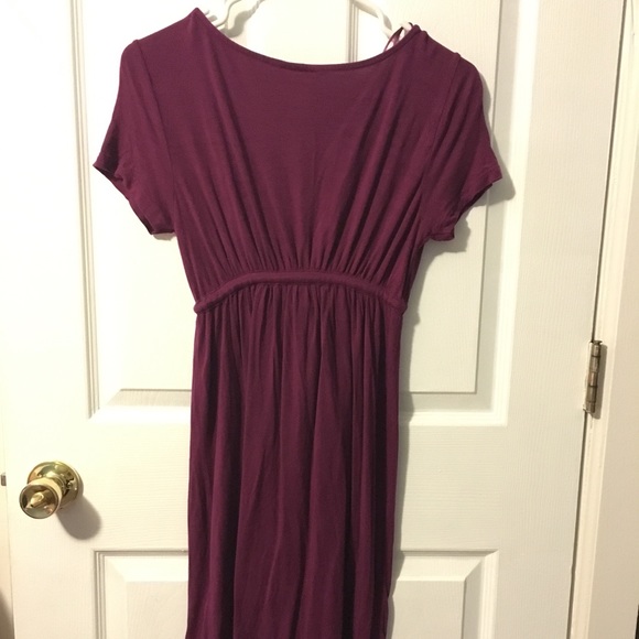 H&M Maroon Day Dress - Picture 4 of 5